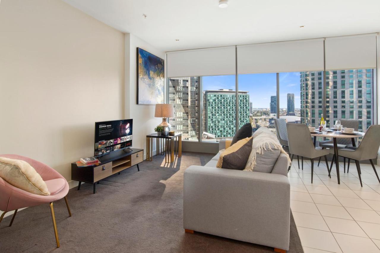 Sophisticated Designer Condo W River & City Views Мельбурн Екстер'єр фото