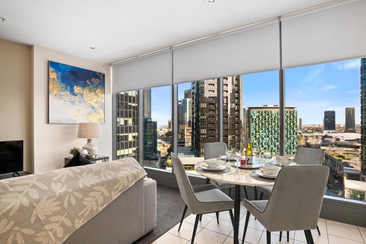 Sophisticated Designer Condo W River & City Views Мельбурн Екстер'єр фото