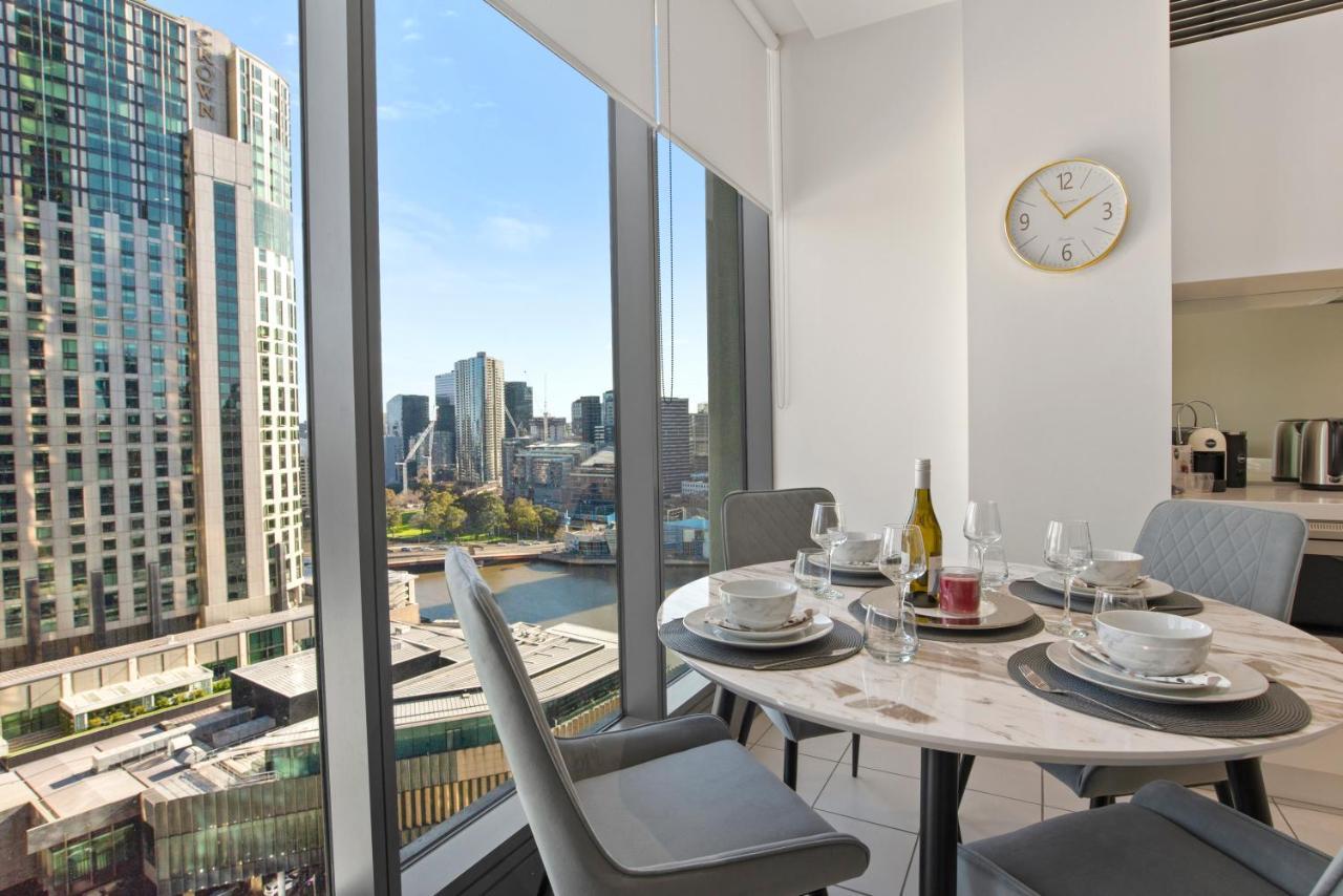 Sophisticated Designer Condo W River & City Views Мельбурн Екстер'єр фото